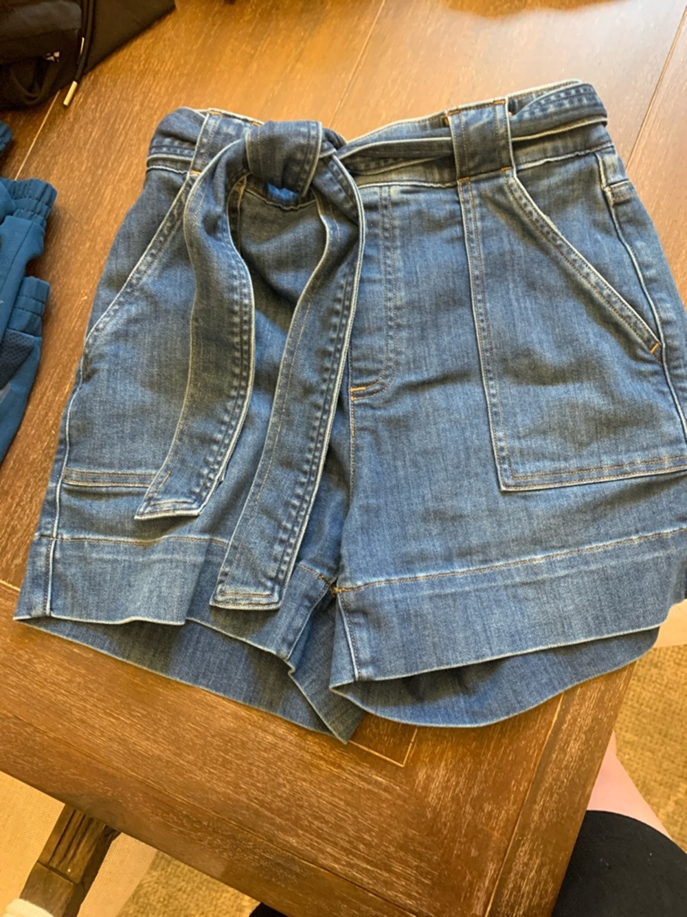 Spanx denim tie  XS